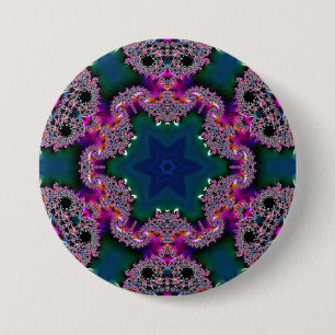 Fractal Radiance 7.5 Cm Round Badge