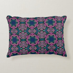 Fractal Radiance Decorative Cushion