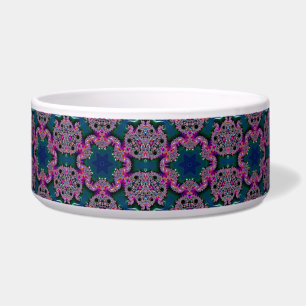 Fractal Radiance Pet Bowl