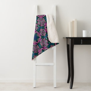 Fractal Radiance Sherpa Blanket