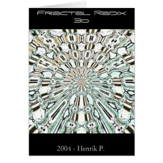 Fractal Radix 3d (card)