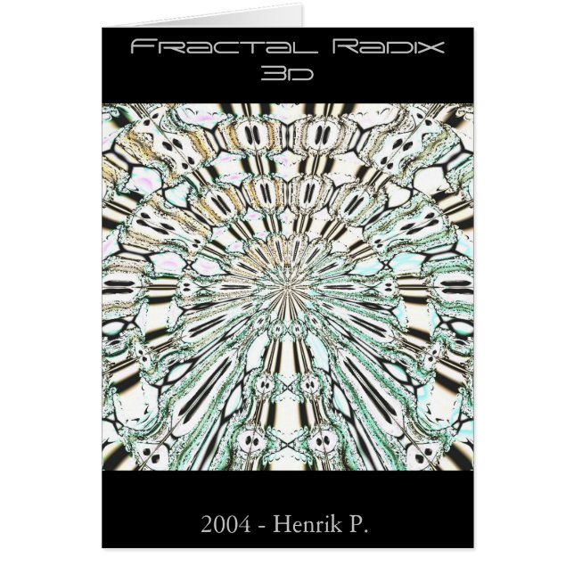 Fractal Radix 3d (card) (Front)