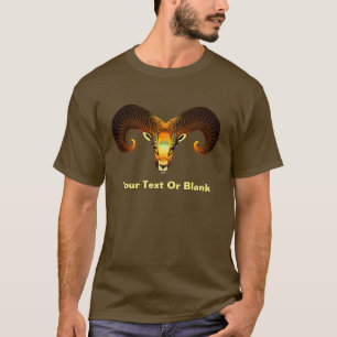 Fractal Ram's Head T-Shirt