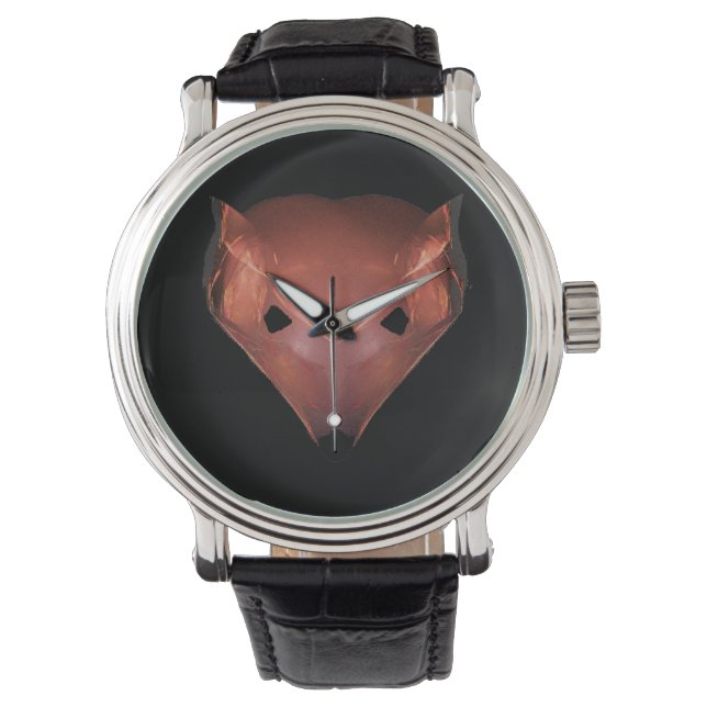 Fractal Red Fox Watch (Front)
