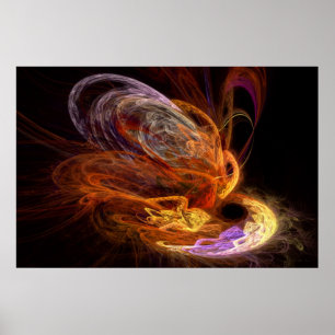 Fractal - Rise of the phoenix Poster