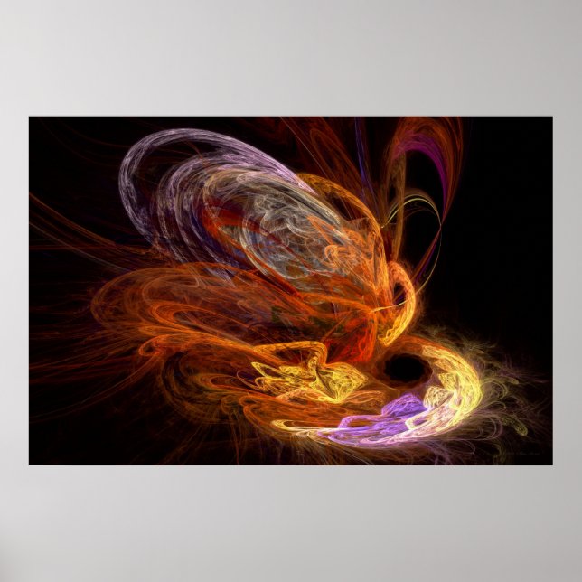 Fractal - Rise of the phoenix Poster (Front)