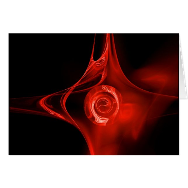 FRACTAL ROSE , red (Front Horizontal)