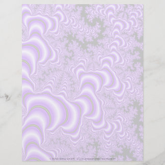 Fractal S~01 Custom Letterhead 02 - 8.5" x 11"