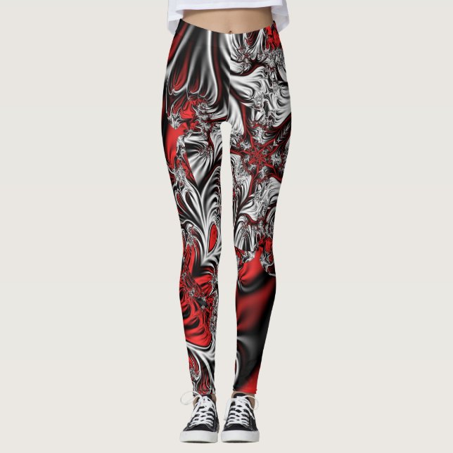Fractal’s pattern leggings (Front)