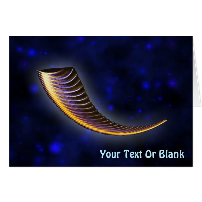 Fractal Shofar (Front Horizontal)