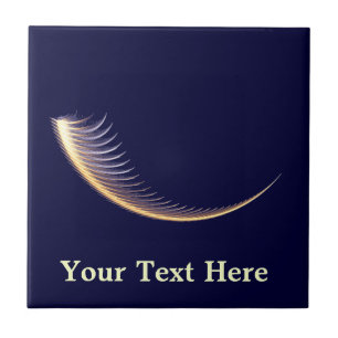 Fractal Shofar Ceramic Tile