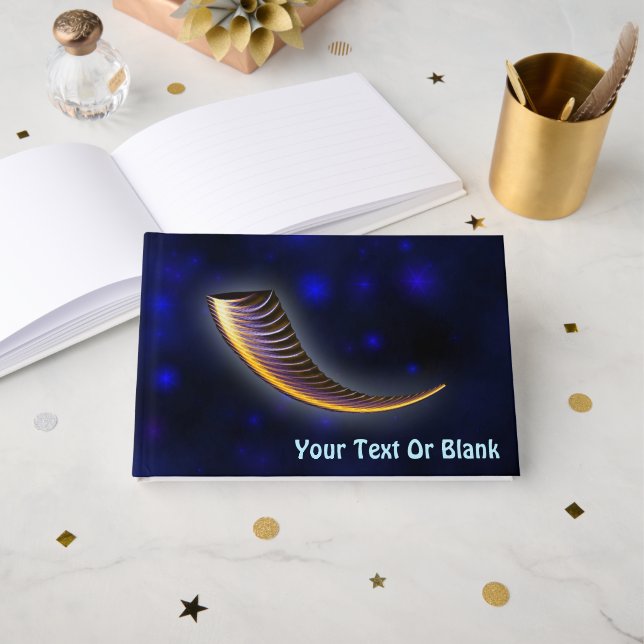Fractal Shofar Guest Book (Front Open)