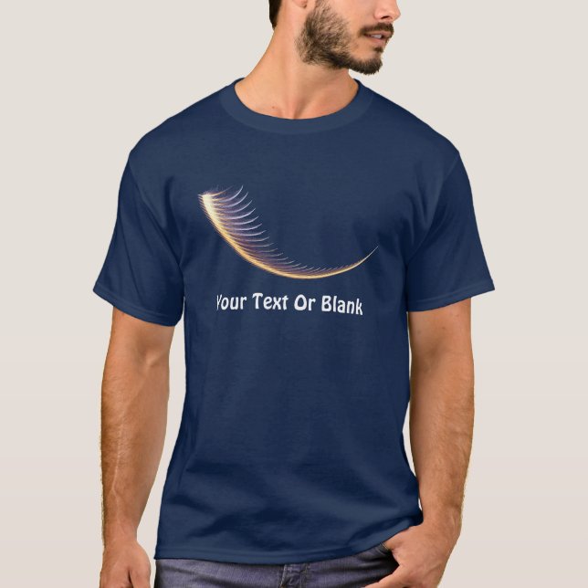 Fractal Shofar T-Shirt (Front)