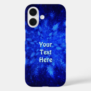 Fractal Snowburst iPhone 16 Case