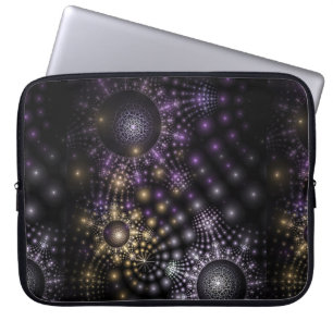 Fractal Sphere Art Mandala Universe Laptop Sleeve