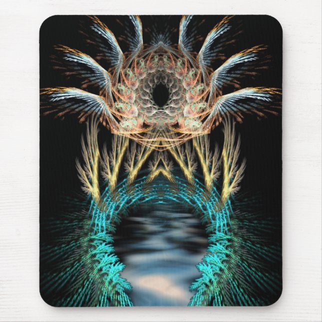 Fractal Spiritiz Mousepad (Front)