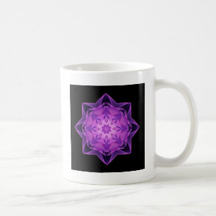 Fractal Stardust purple Coffee Mug