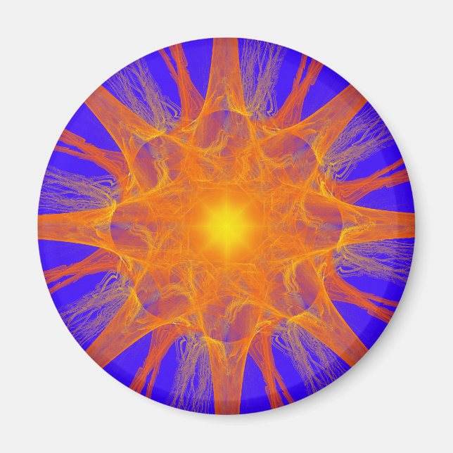 Fractal Supernova Magnet (Front)