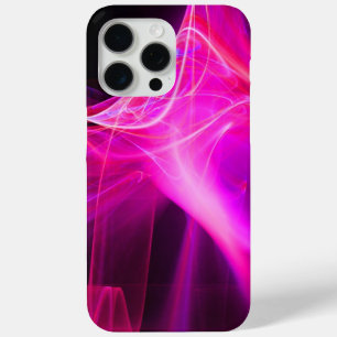FRACTAL SWIRLS IN PURPLE PINK FUCHSIA iPhone 15 PRO MAX CASE