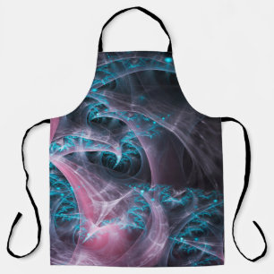 Fractal texture background design apron