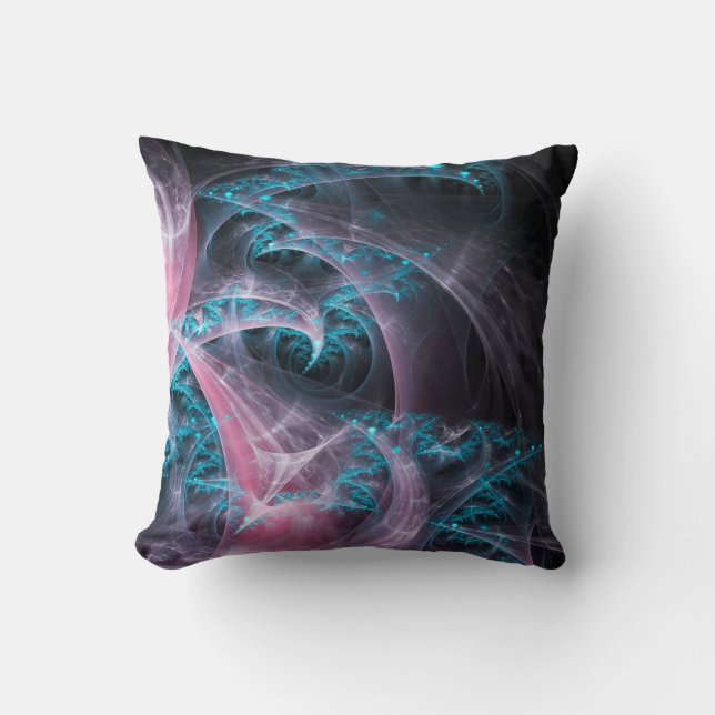 Fractal texture background design cushion (Front)