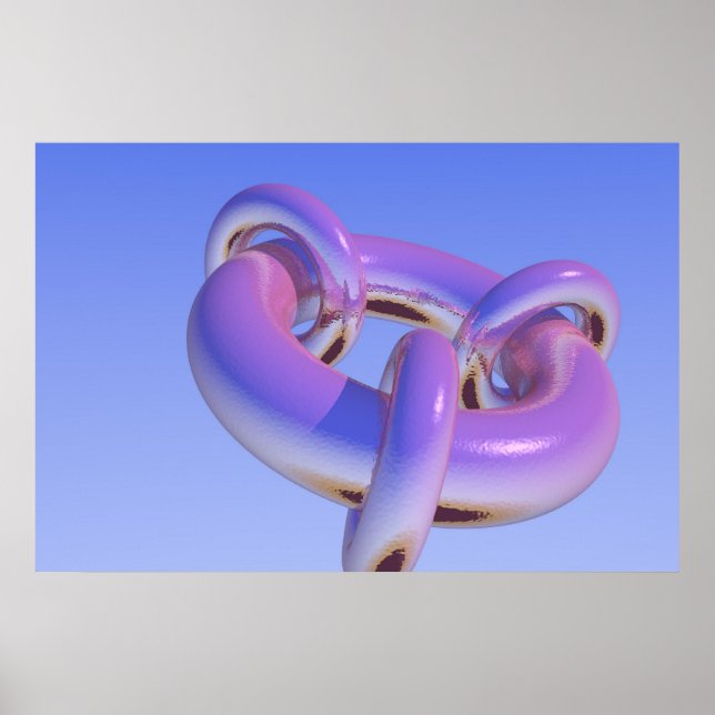 Fractal Torus Progress 1 Poster (Front)