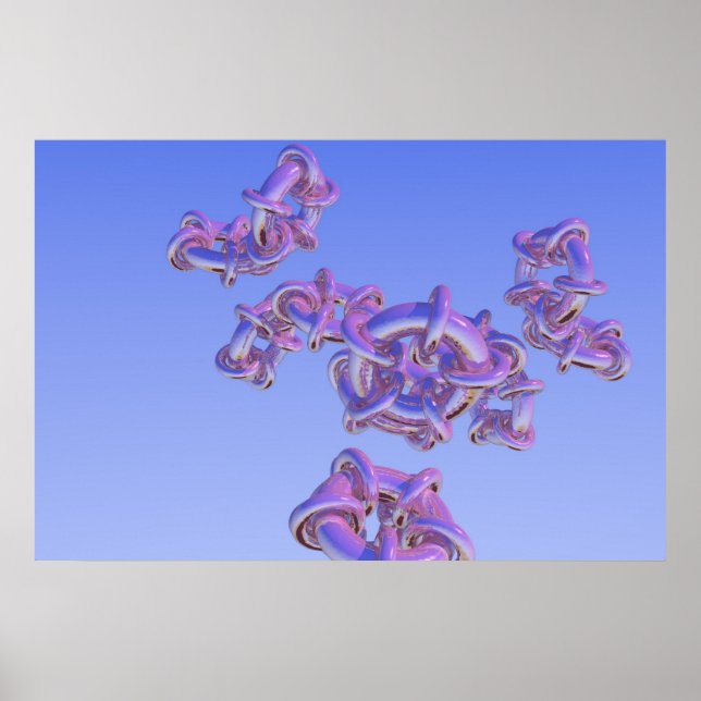 Fractal Torus Progress 3 Poster (Front)