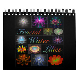 Fractal Water Lily Calendar