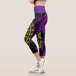 Fractal   Zazzle_Growshop. Capri Leggings