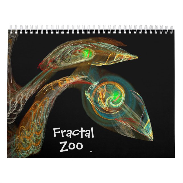 Fractal Zoo Calendar (Cover)