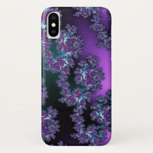 Fractalacious Fractal Cool Hues iPhone X Case