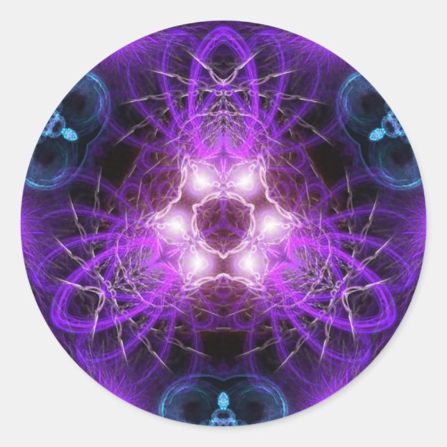 FractalART 001 Sticker (Front)