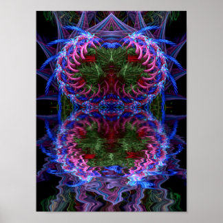 fractaldrops print & Poster