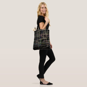 Fractalised Metal Frames Tote Bag