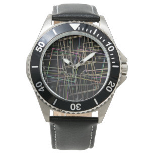 Fractalised Metal Frames Watch