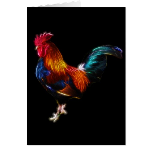 Fractalius Leghorn Rooster (Front)
