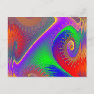Fractalized 23 postcard
