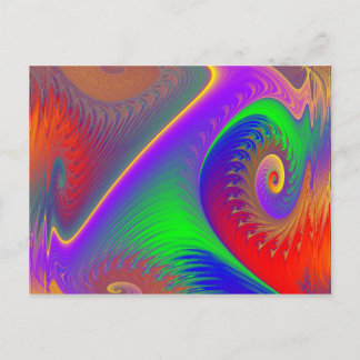 Fractalized 23 postcard