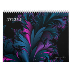 Fractals 12 month calendar