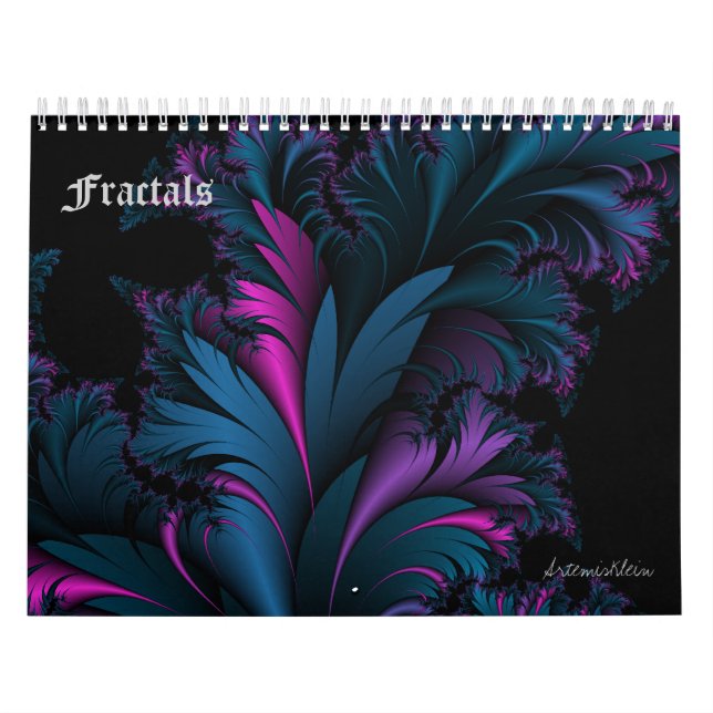Fractals 12 month calendar (Cover)