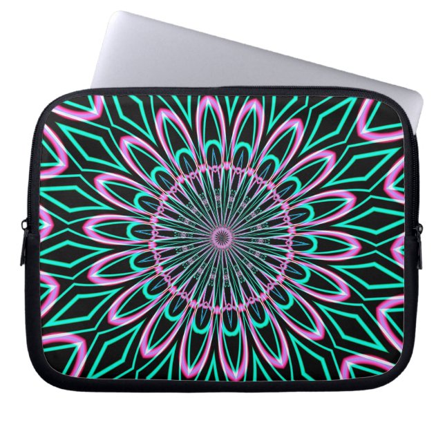 Fractalscope 24 laptop sleeve (Front)