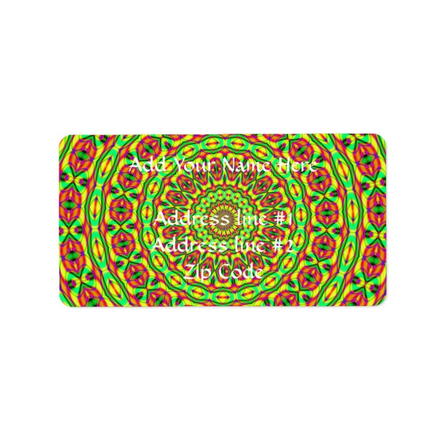 Fractalscope 33 label (Front)