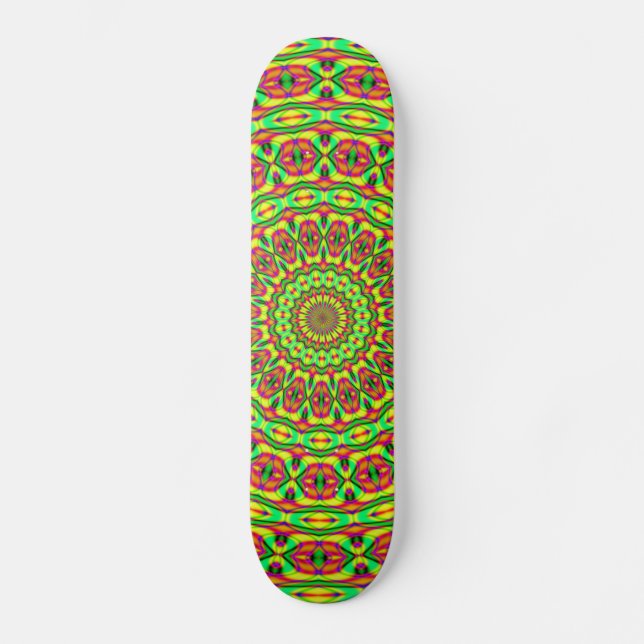 Fractalscope 33 skateboard (Front)