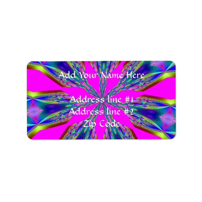 Fractalscope 40 label (Front)