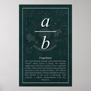 Fraction Poster