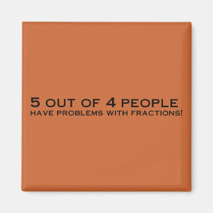 Fractions Are Cool Magnet