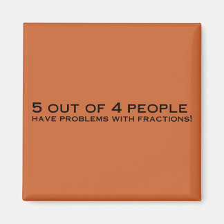 Fractions Are Cool Magnet