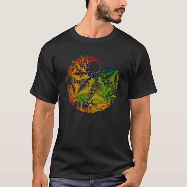 Fractoid Spiral ver. 4 T-Shirt (Front)