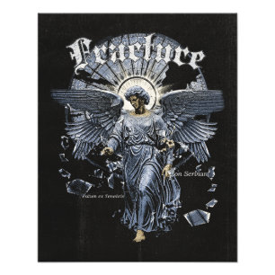 Fracture - Gothic Streetwear Design Photo Print