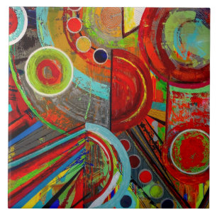 Fractured 6 x 6 Ceramic Tile